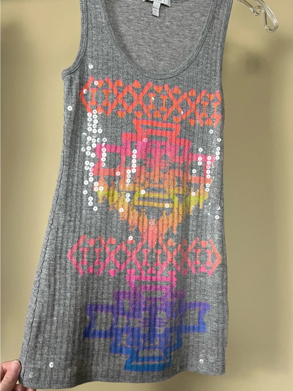 dELiA*s ribbed gray